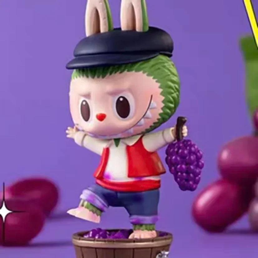 Pop Mart Labubu The Monsters Fruit Series Blind Box Guess Bag Mystery Box Toys Doll Cute Anime Figure Desktop Ornaments Gift
