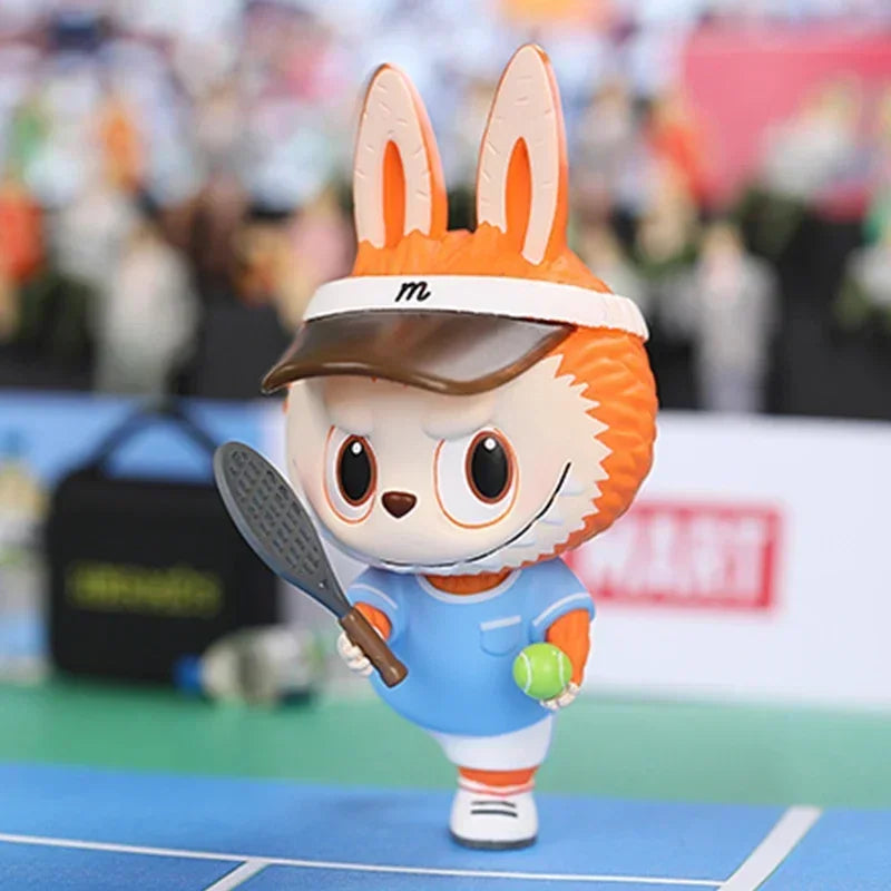 POP MART Labubu Sports Series Blind Box Toys Kawaii Anime Action Figure Surprise Mystery Box Dolls Girls Gift