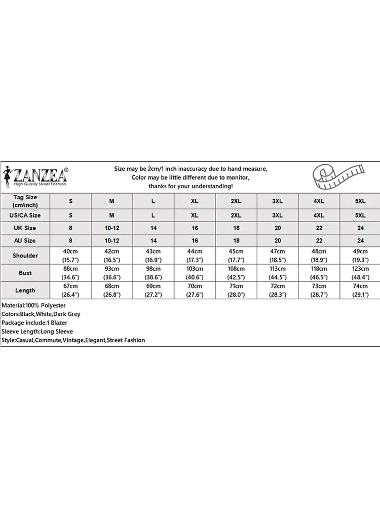 ZANZEA 2024 Summer Office Solid Cape Women Lapel Cloak Blazer Fashion Split Sleeve Coat Casual OL Black Suit Jacket Workwear