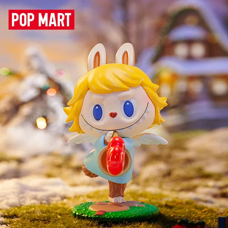 POP MART Labubu The Monsters Let's Christmas Series Mystery Box Guess Bag Toys Doll Cute Anime Figure Desktop Ornaments