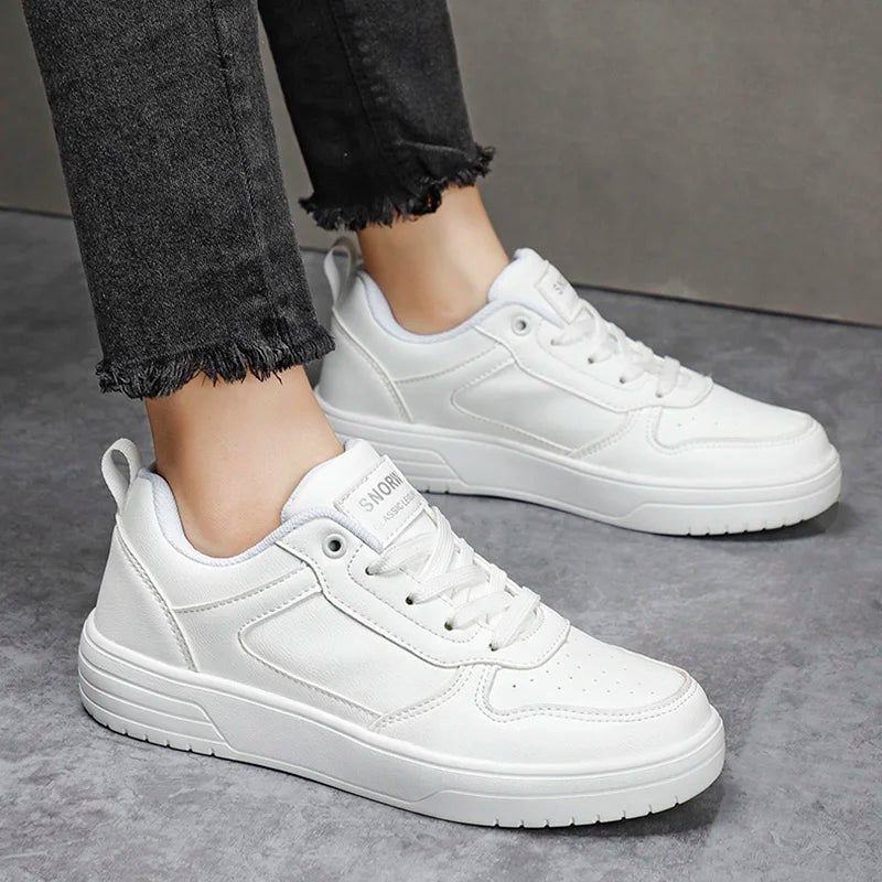 2024 New Loafers Women Zapatillas Mujer Comfortable White Shoes Ladies Luxury Black Flats Shoes for Men Sneakers