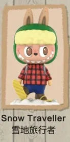Pop Mart Labubu Elf Wilderness Travel Series Camping Confirmed Guess Bag Caja Ciega Toy Cartoon Animals for Girls Gift