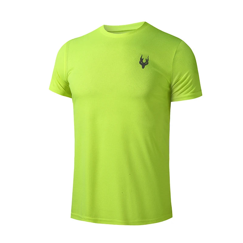 メンズ ランニングTシャツ 夏 スポーツ トップス Tシャツ ジャージ 男性用 フットボールウェア 速乾性 Tシャツ ジム フィットネス ワークアウト Tシャツ メンズ