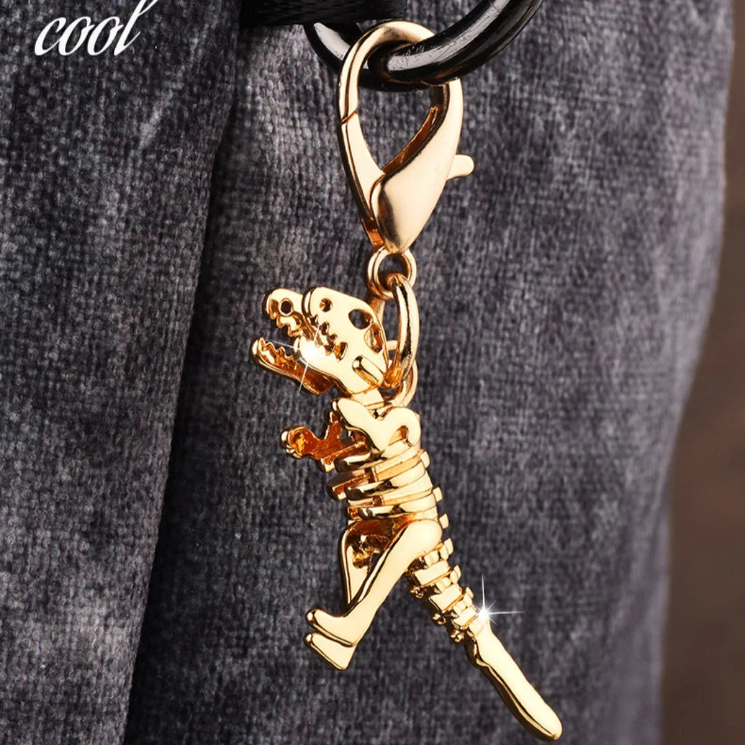 Fashion Bear Cherry Letter C Flower Keychains For Women Metal Y2K Exquisite Bag Pendant Car Key Ring Jewelry Gift Accessories