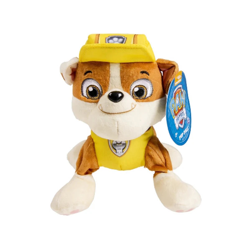 Paw Patrol Plush Toy Action Figure Ryder Marshal Zuma Everest Cartoon Model Two postures Plush Toy Children's Birthday Party Gif