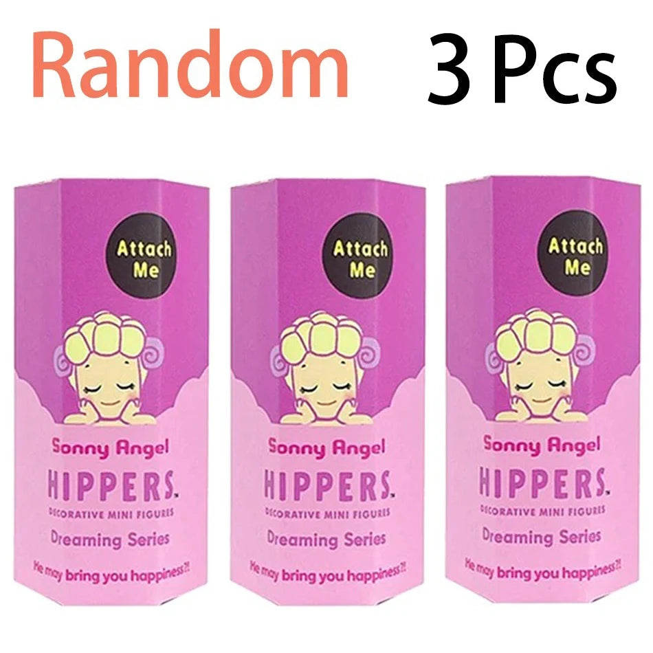 Cberrry blossom series Sonny Angel & Mofusand Blind Box Hippers Mini Figure Shark Cat Action Toy For Fan Children Christmas Gift