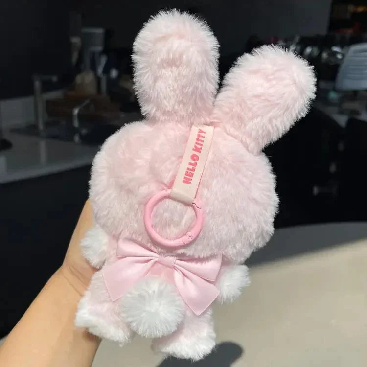 Sanrio Plush Fairy Rabbit Baby Series Cute Collectible Figurine Melody Kuromi Hellokitty Cinnamoroll Anime Doll Toys Gifts