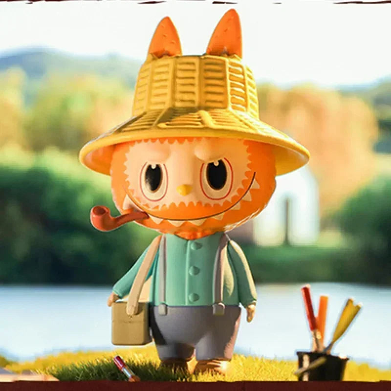 Pop Mart Labubu Spirit Art Series Blind Box Guess Bag Mystery Box Toys Doll Cute Anime Figure Desktop Ornaments Gift Collection