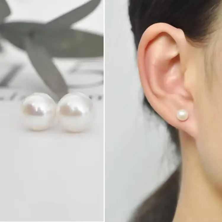 925 Silver Needle Hollow Crystal Swan Earrings For Women Korean Jewelry 2025 Trending New Luxury Animal Pearl Stud Earrings Gift