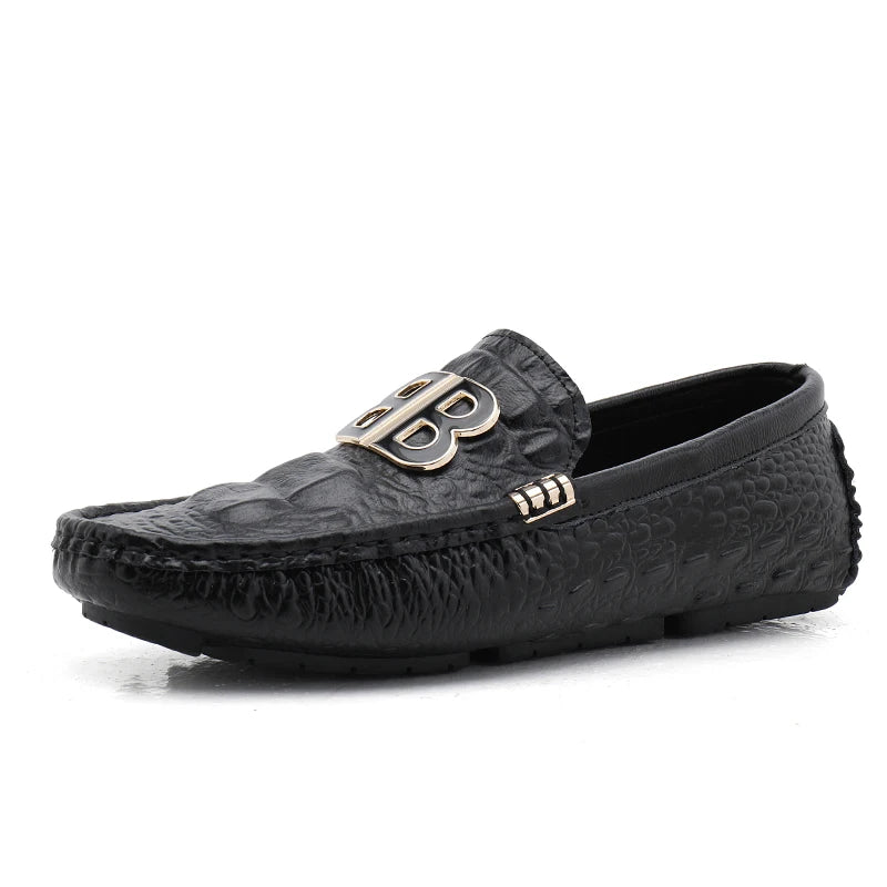 Loafers Men Men's Moccasins Slip-ons Casual Leather Luxury Shoes Designer Fashion Mocassin Homme Mocasines Hombre Autumn Loafer