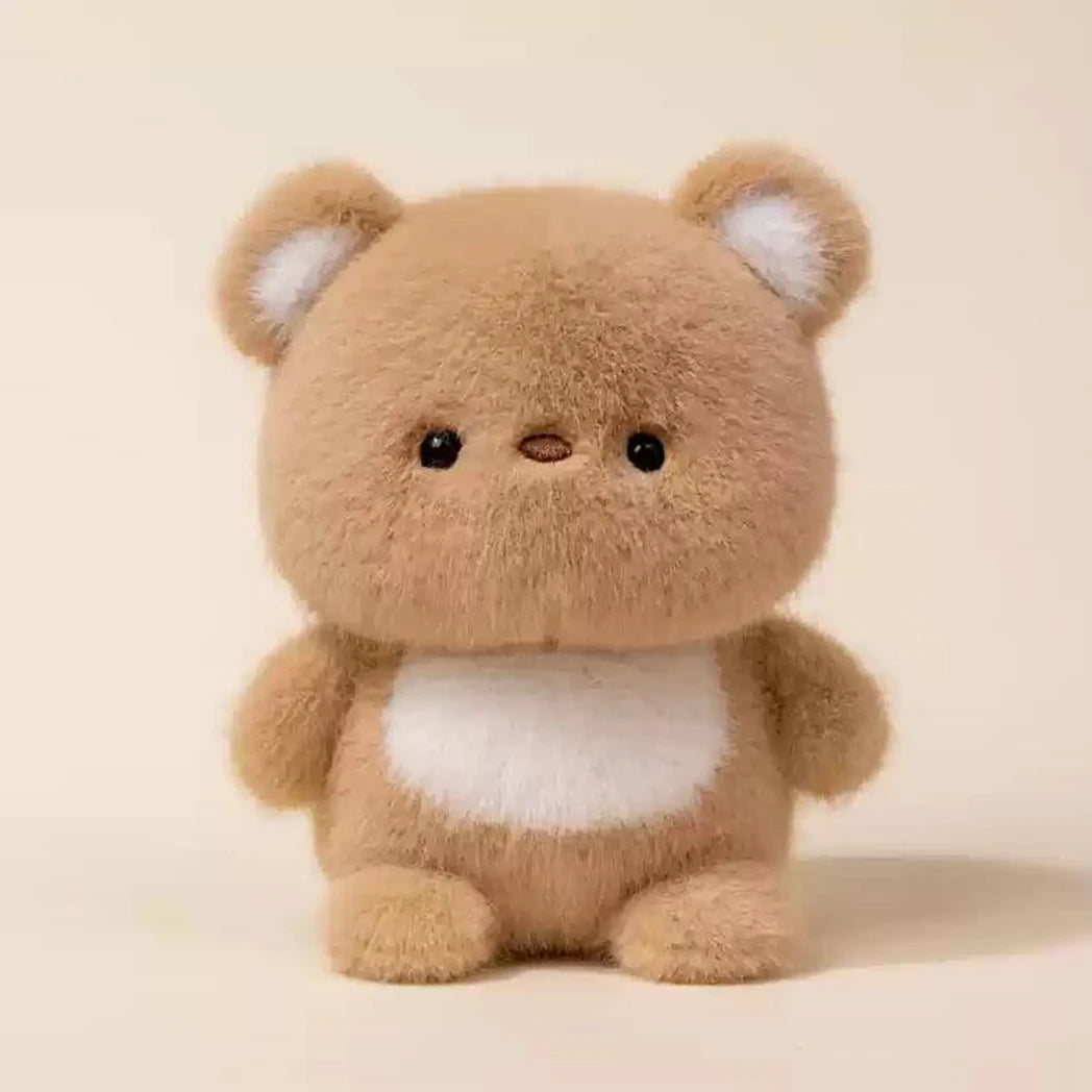 15CM かわいい動物ぬいぐるみ 子供用テーブル人形飾り コンパニオン人形 誕生日 クリスマス ギフト 柔らかい睡眠コンパニオン かわいい
