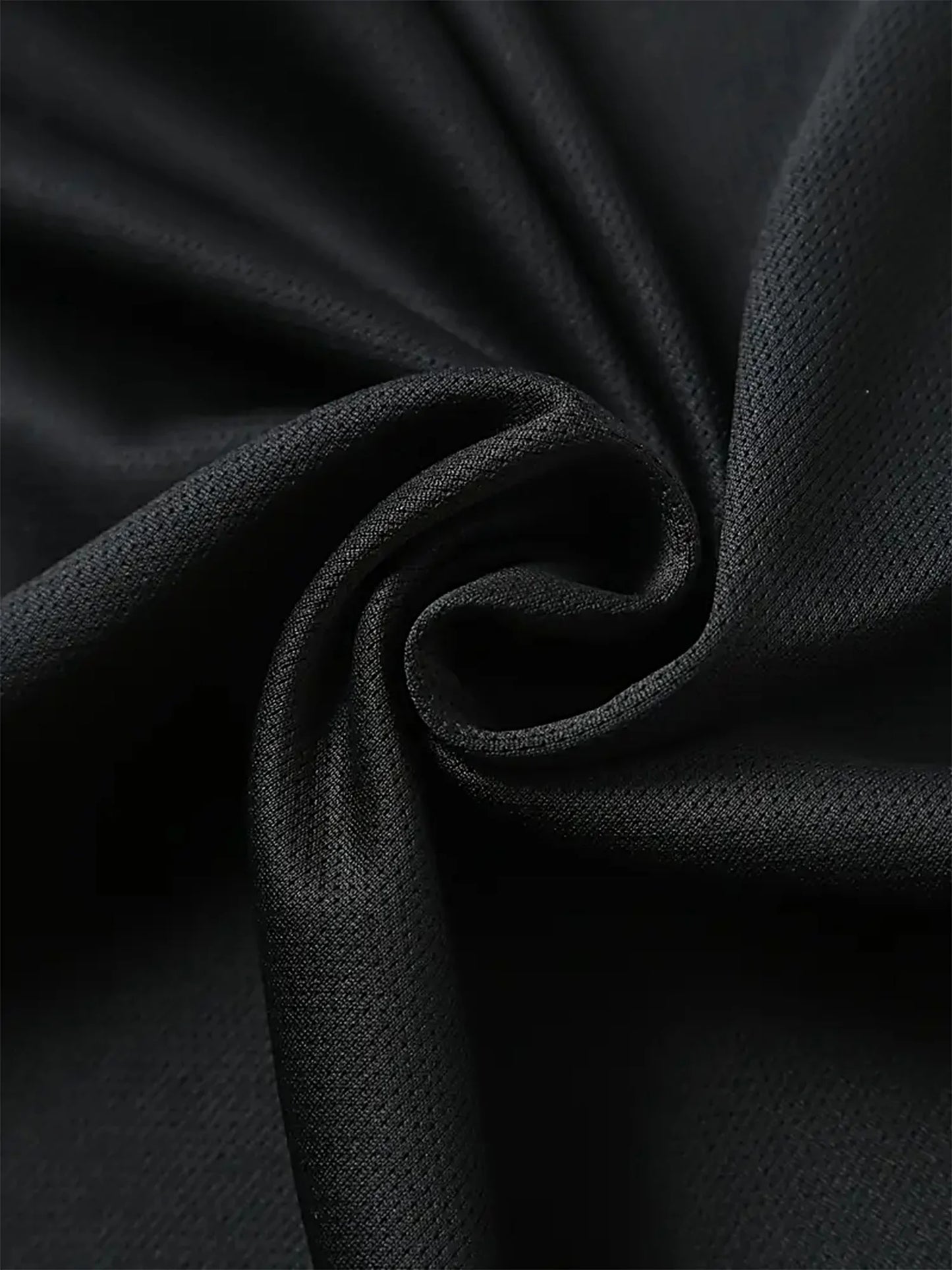 Men's Sports Vest Black 5-Piece Breathable Round Neck Slightly Elastic Fabric Pure Color Suitable for Spring, Summer and Autum R