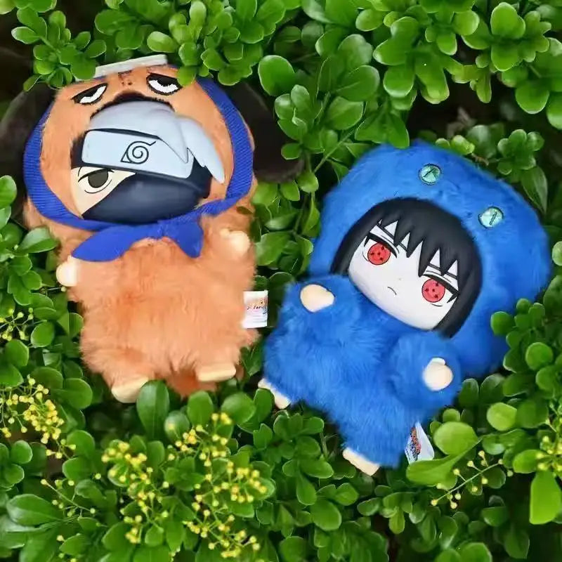 In Stock TOP TOY Naruto EAKI Cute Beast Party Sasuke Vinyl Cute Plush Blind Box Figure Pendant Gift