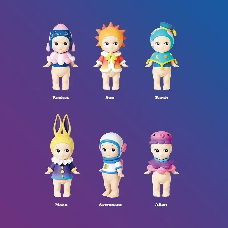 Angel Space Adventure Space Series Blind Box Toys Doll Cute Anime Action Figure Ornaments Christmas Gifts Desktop Home