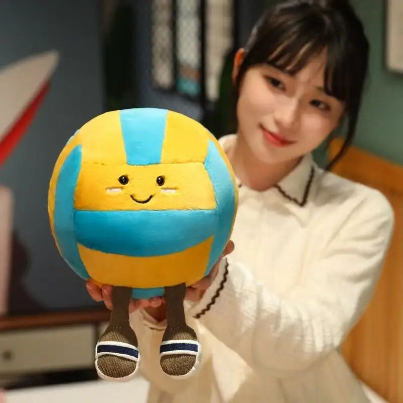 Jellycat バレーボール人形ぬいぐるみハンドメイド人形漫画アニメかわいい枕クッションホーム子供の誕生日プレゼント人形