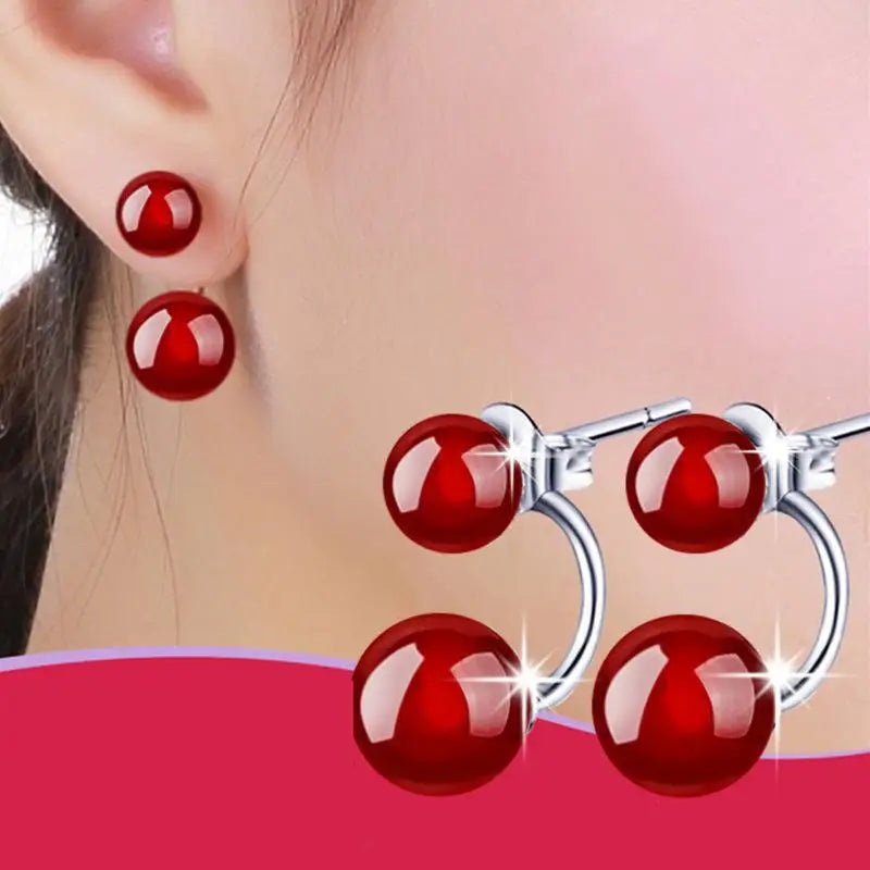 Natural Stone Stud Earrings For Women Silver Color Plated Earing Oorbellen Earings brinco Jewelry Gift earring Wholesale 2025
