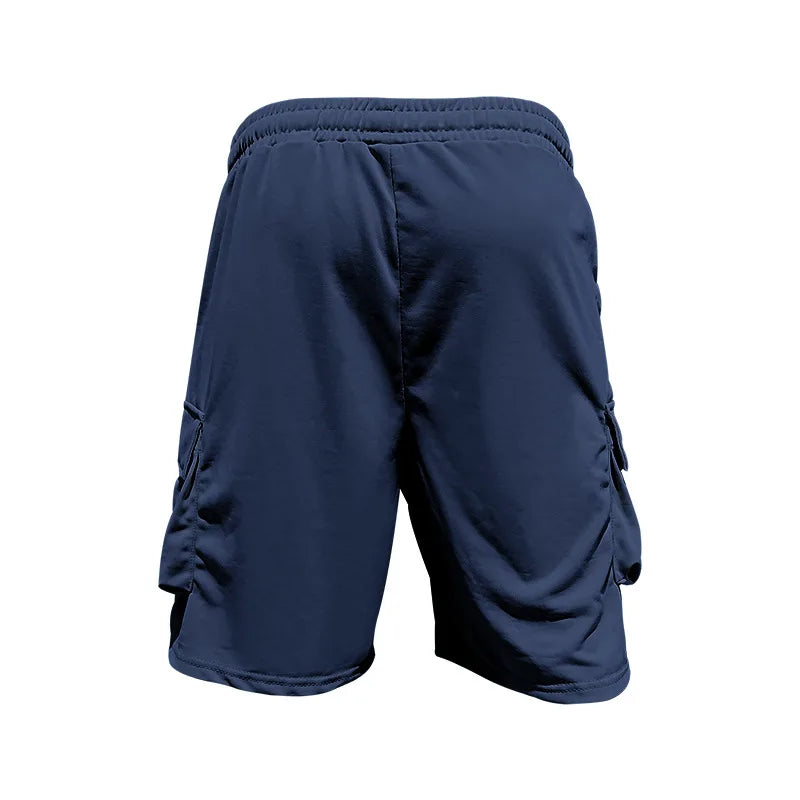 New men's casual sportswear set in 2025, including a stylish T-shirt and a pair of work-style shorts deportes entretenimiento