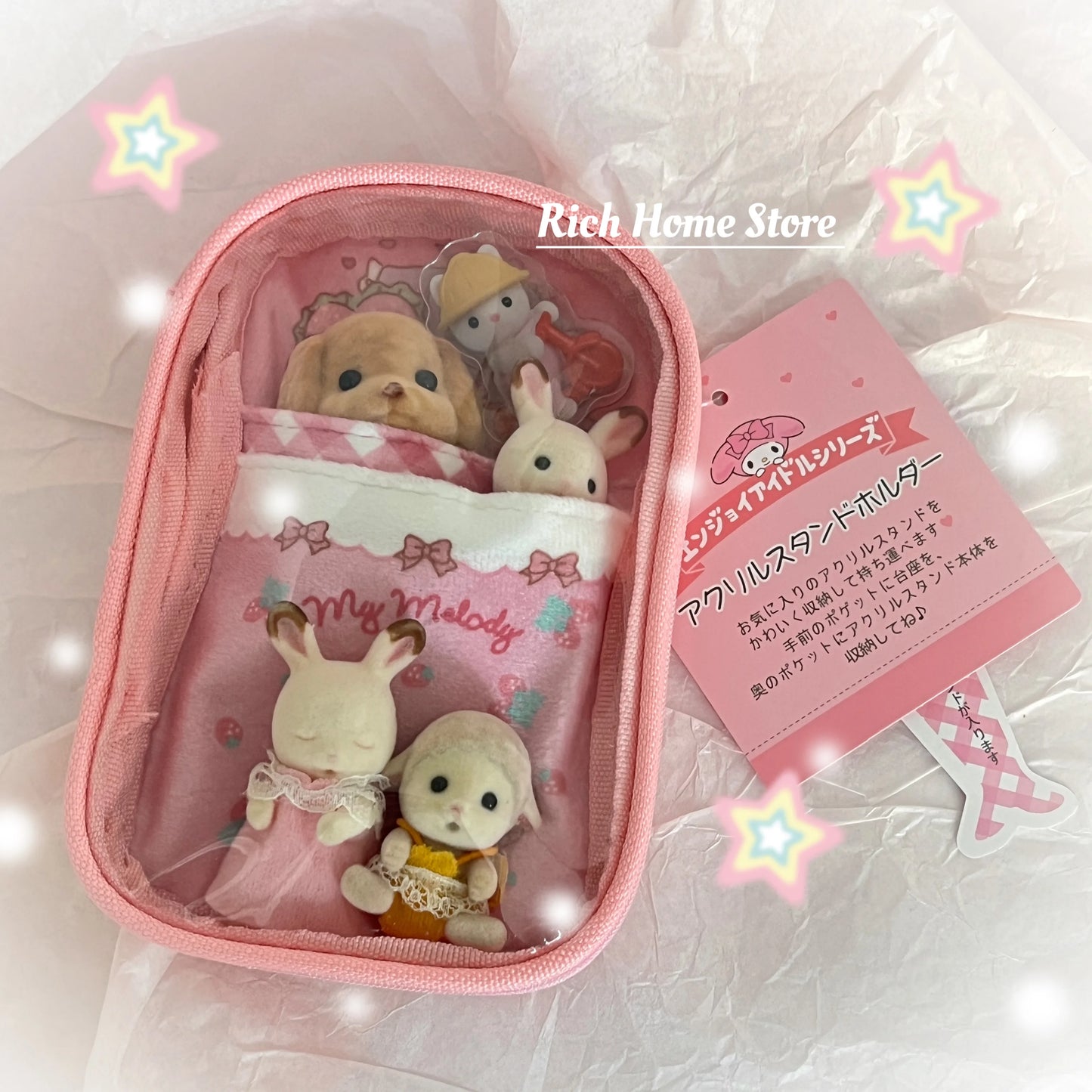 サンリオ シナモロール クロミ アニメ かわいい 収納 ハンドバッグ ペンダント マイメロディ PVCバッグ