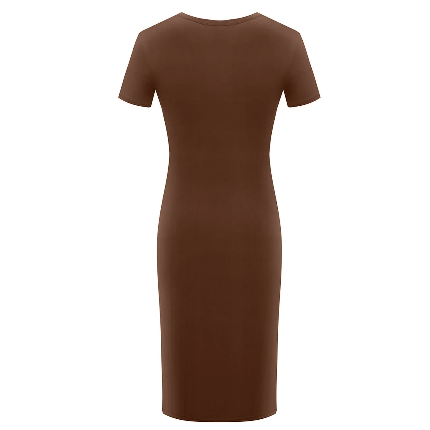 Summer Dress High Stretch Tank Robe Solid Short Sleeve Casual Slim Long Pencil Dress Women Sexy Maxi Dress Elegant Thin Vestido