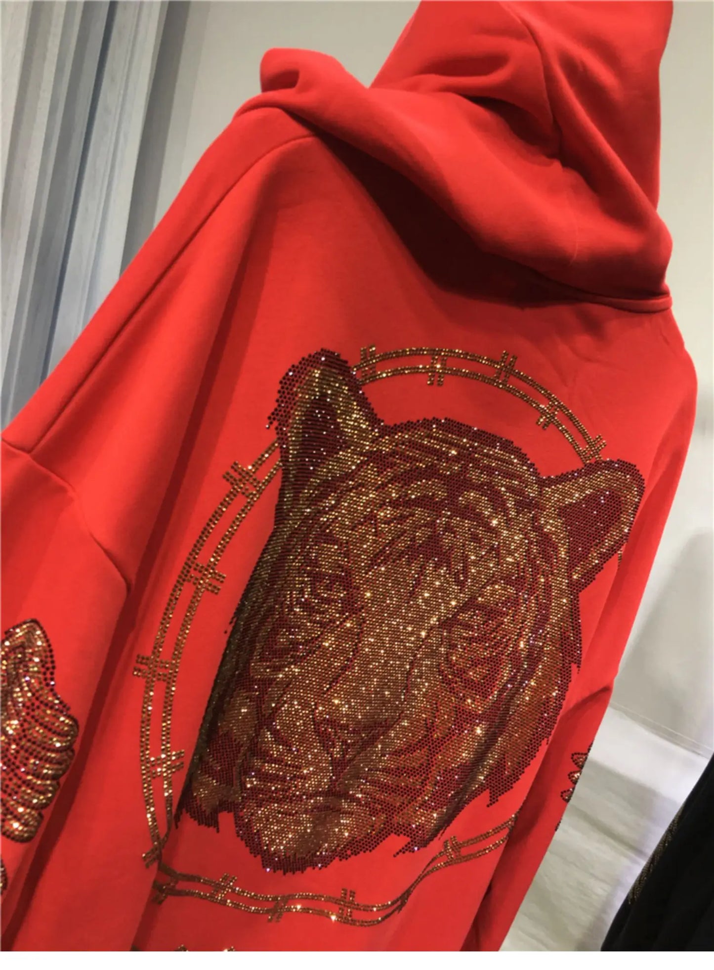 Plus Size Women Clothing Rhinestones Zip Up Hoodies & Sweatshirt Women Men Winter Autumn Luxury Brand Hoodie Woman Blouse