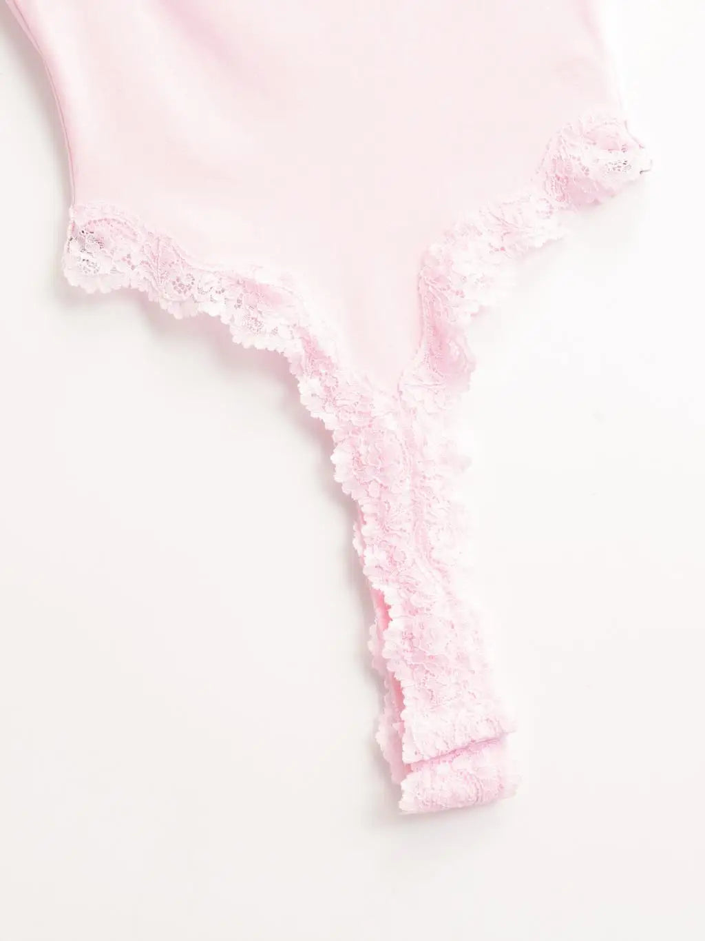 Sexy Bodysuit Tops For Women 2025 Summer Y2k Clothes Lace Panel BodySuits Women Solid Color Cami Bodysuit Backless Lace Top Pink