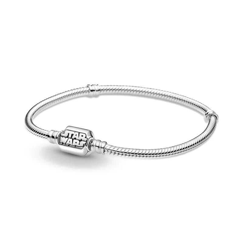 2024 Minnie Mickey Spider Original 925 Silver Plated Bracelets Love Heart Clasp Bead Charm Bracelet For Women DIY Jewelry Gifts