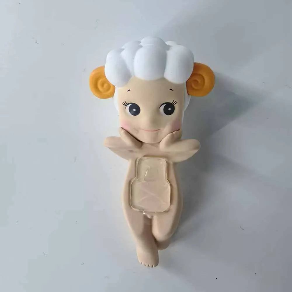 ホットな高品質ソニーエンジェルヒッパーミニフィギュア動物シリーズブラインドボックスPVCおもちゃファンデスクトップ電話車の装飾人形ギフト