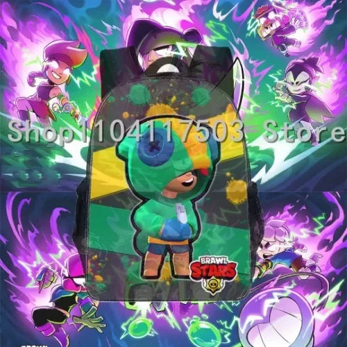 Anime Figures 3Pcs Backpack Set Kawaii Schoolbag Cartoon Mochila Anime Large Capacity 16 inch Bags Birthday Gifts