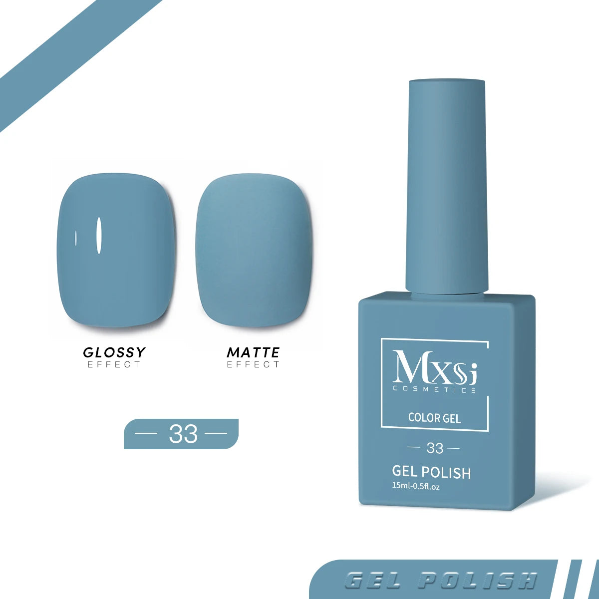 Mxsi 15ml ジェルネイルポリッシュ ネオンブラウン ロイヤルブルー レッドグリーン パスタルヌード ネイルアートワニス ジェルラッカー トップコート UVジェルネイル 未セット