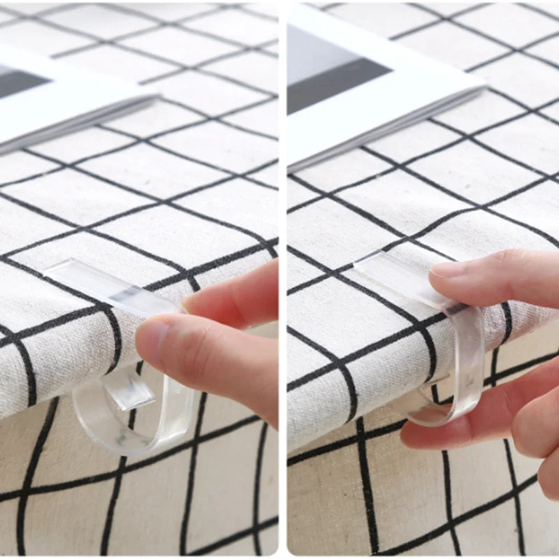 12PCS Plastic Tablecloth Tables Useful Clips Holder Cloth Clamps Party Picnic Wedding Prom Multi-function Tablecloth Clip