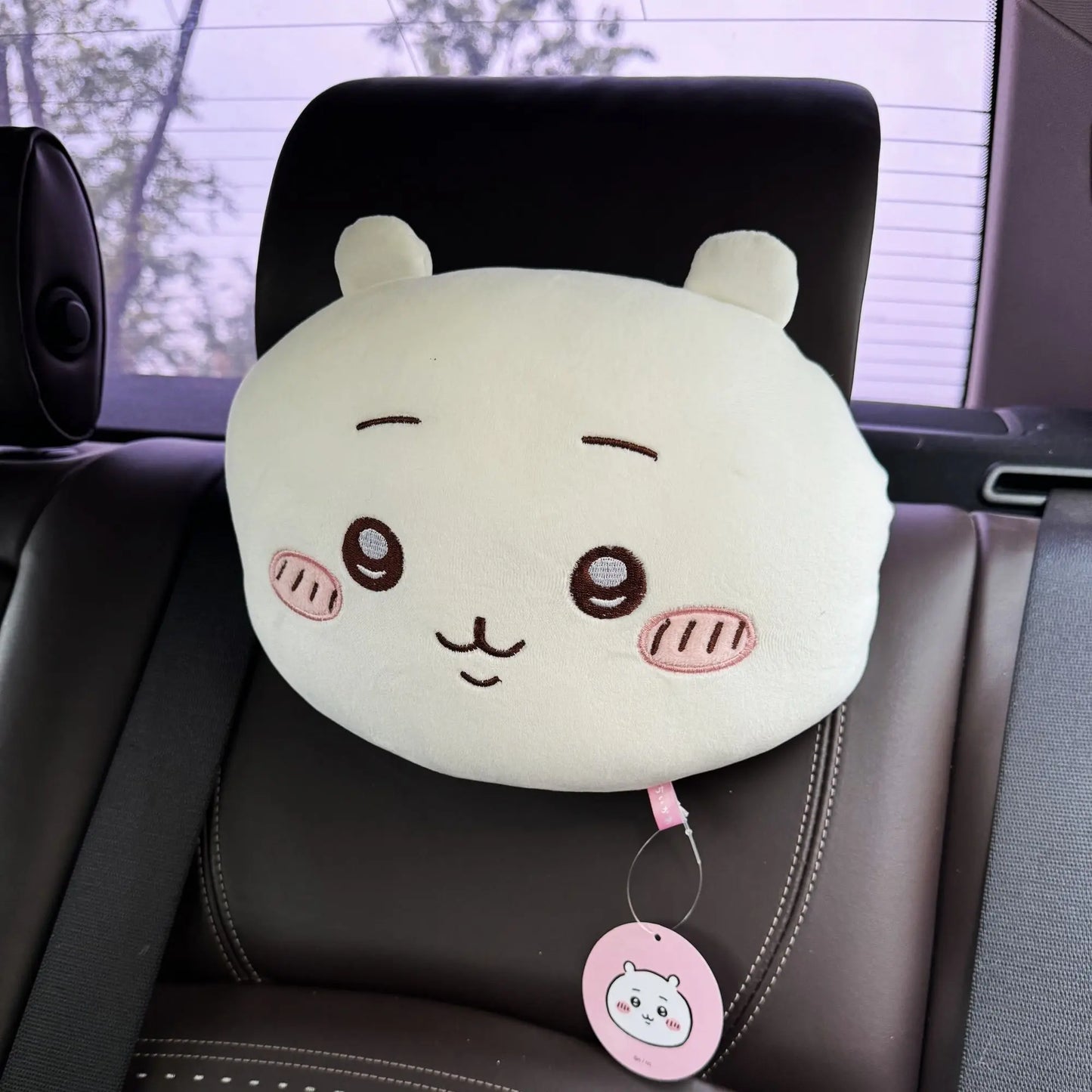 Chiikawa Car Seat Neck Pillow Waist Pillow Plush Cute Car Decoration Cartoon Cute Object Usagi Car Decoration Accessories Gift
