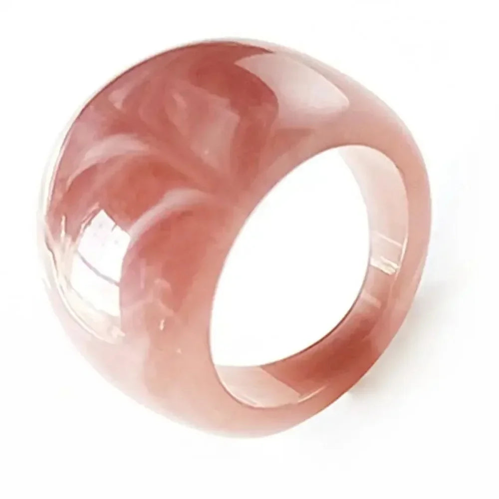 Exaggerated Creative Rings Acrylic Resin Rings for Woman Girls y2k Fashion Jewelry Accessories Party Dress Jewelry mens rings