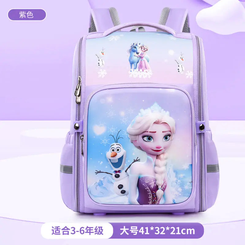 Sanrio Kuromi Melody Kt Primary School Students Girl Boy Children School Bag Large Capacity Backpack Cute Animation Pattern