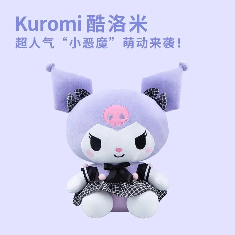 Sanrio Hello Kitty Kuromi Melody Cinnamoroll Stuffed Toys Plushier Soft Throw Pillow Plush Dolls Birthday Gift For Girl Friend
