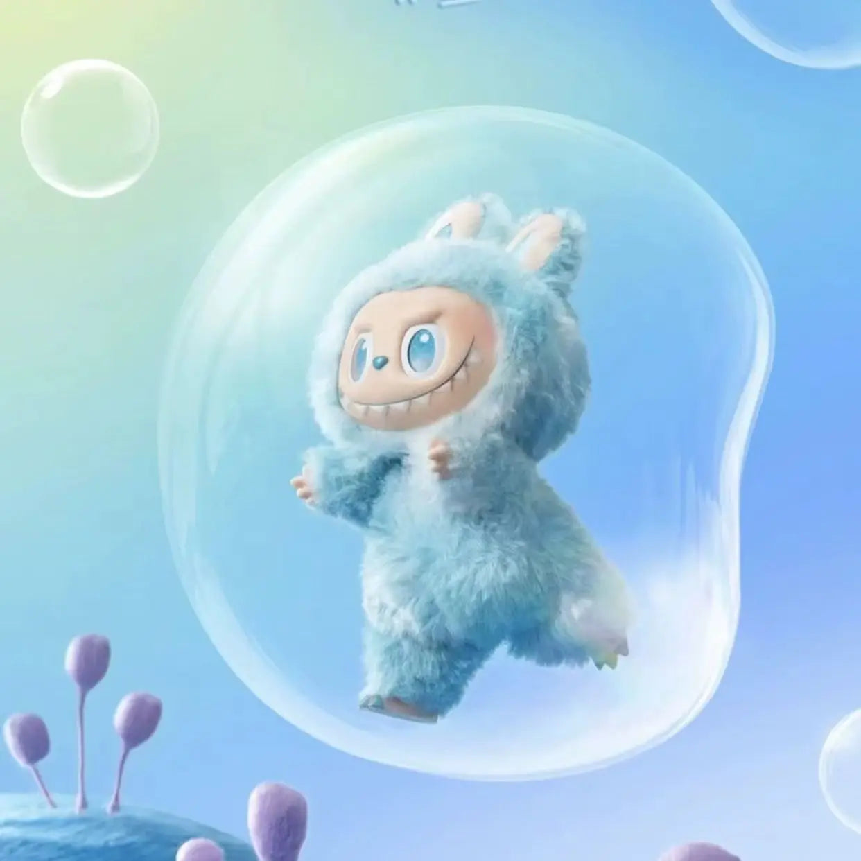 High-quality cloth third generation colorful plush pendant bubble mat blind box cross-border explosive doll