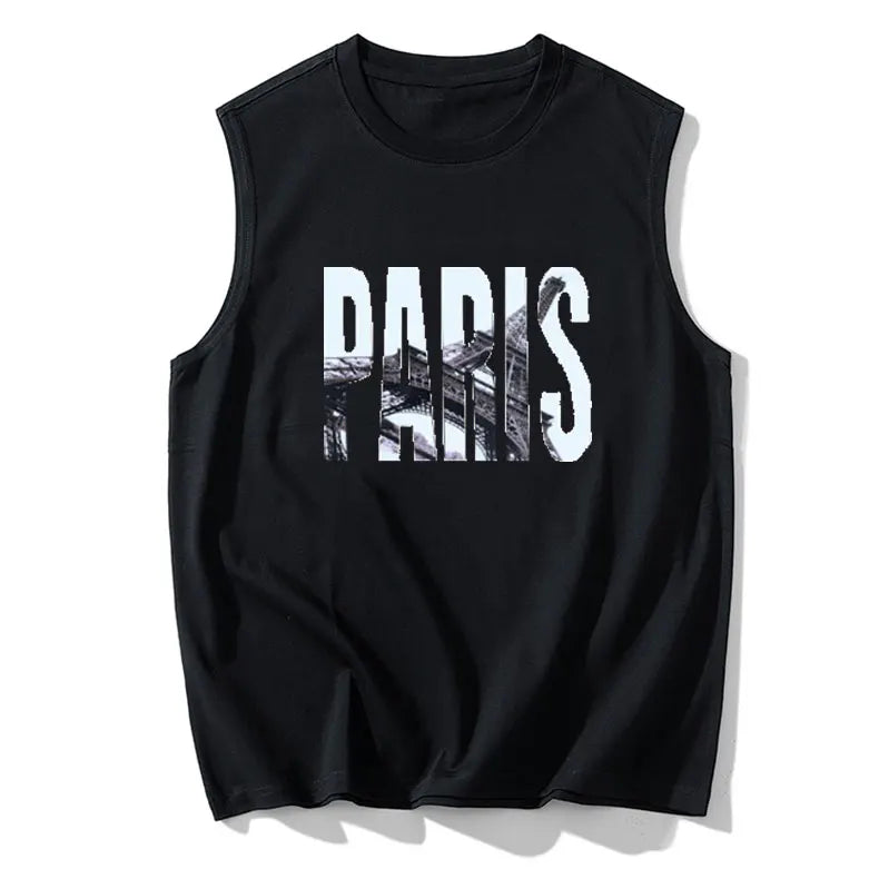 プラスサイズ 夏 メンズ タンクトップ ジム フィットネス スポーツベスト ラウンドネック Tシャツ メンズ ノースリーブ シャツ カジュアルトップス 男性服 110-200kg