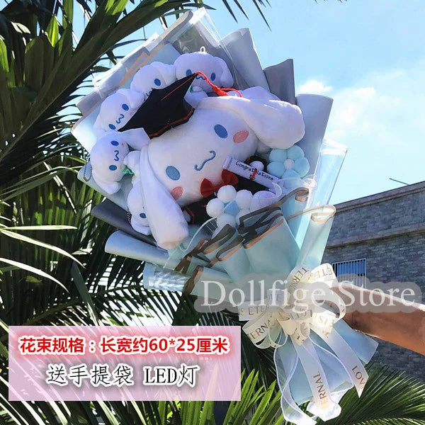 Sanrio Star Kirby Plush Cartoon Doll Bouquet Kirby Stuffed Doll Friend Graduation Birthday Valentine'S Day Photo Creative Gift