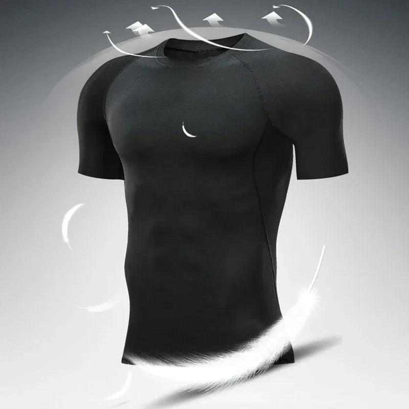 New Custom Compression T Shirt Your Design Logo Top Men Women Print Original Design Tshirts Jogging Workout Gym Quick Dry Tshirt