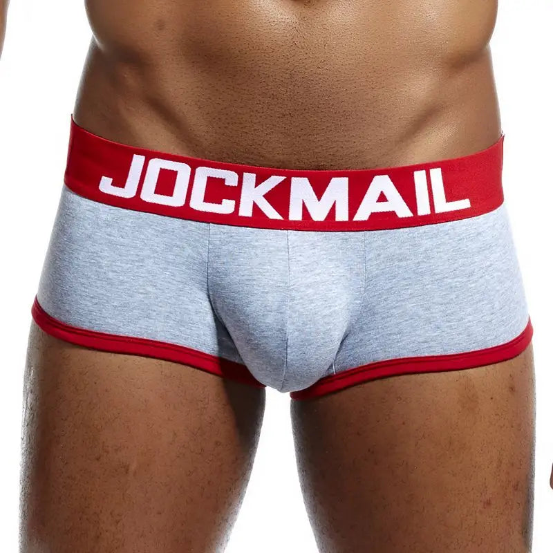 Men's Panties Jockstraps Men Underwear Gay Thong Man Boxer Shorts Underpants Slip Sexy Cotton Pouch Cuecas Gay Thongs G String