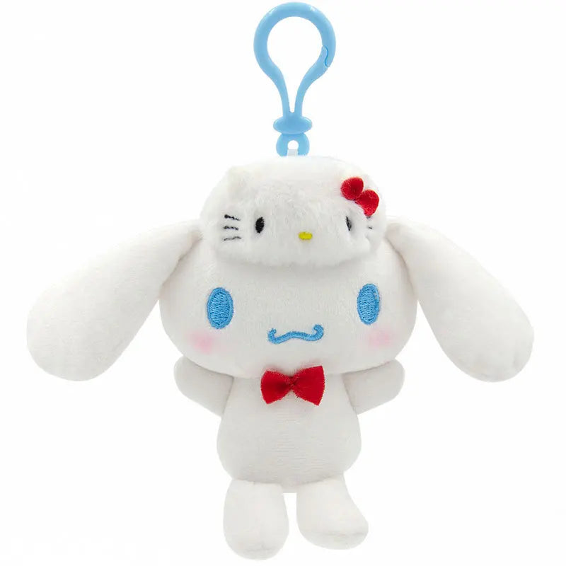 Sanrio Hello Kitty Kuromi Melody Stuffed Toys Pendant Cute Plush Toys Kawaii Keyring Anime Keychain Birthday Gift Party Treats
