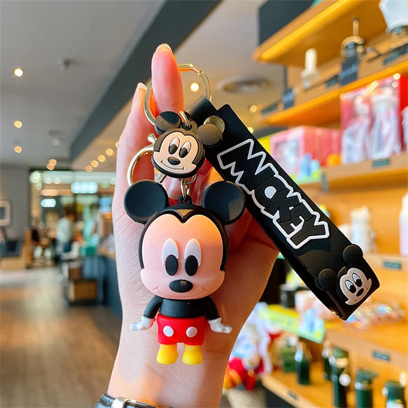 New Kawaii Anime Disney Keychain Toy Story Personalized Variety of Cartoon Doll Keyring Key Chain Car Pendant Kids Toys Gifts
