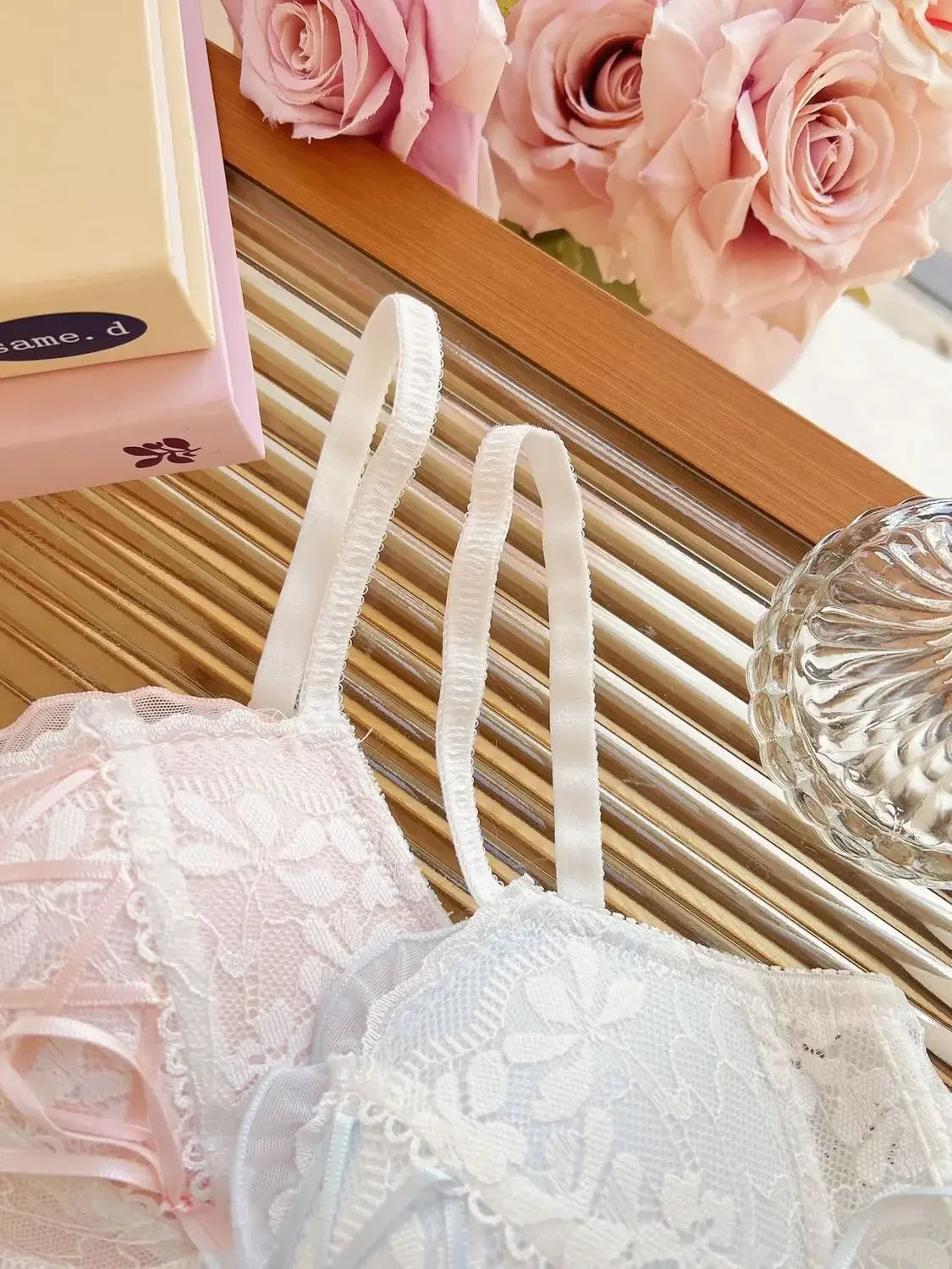 Japanese Style Lolita Princess Wind Lace Lace Lingerie Design for Girls Push-up Bra Women Underwear Push Up Bra