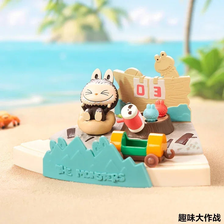 POP MART LABUBU THE MONSTERS Play Games Together Series Scene Blind Box Guess Bag Mystery Box Toys Doll Anime Figure Ornaments