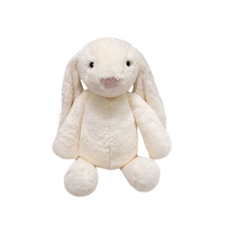 かわいい長い耳のウサギのぬいぐるみぬいぐるみバニー人形赤ちゃんの睡眠仲間ぬいぐるみ人形子供へのギフト