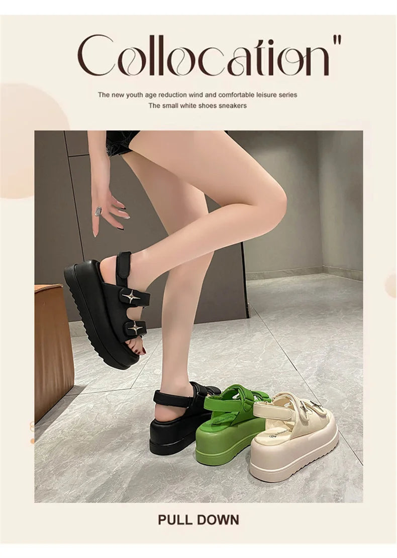Slippers for Women 2023 Summer New Fashion New Designer Platform Slippers Female Solid Color Fashion Casual Flip Flops Women