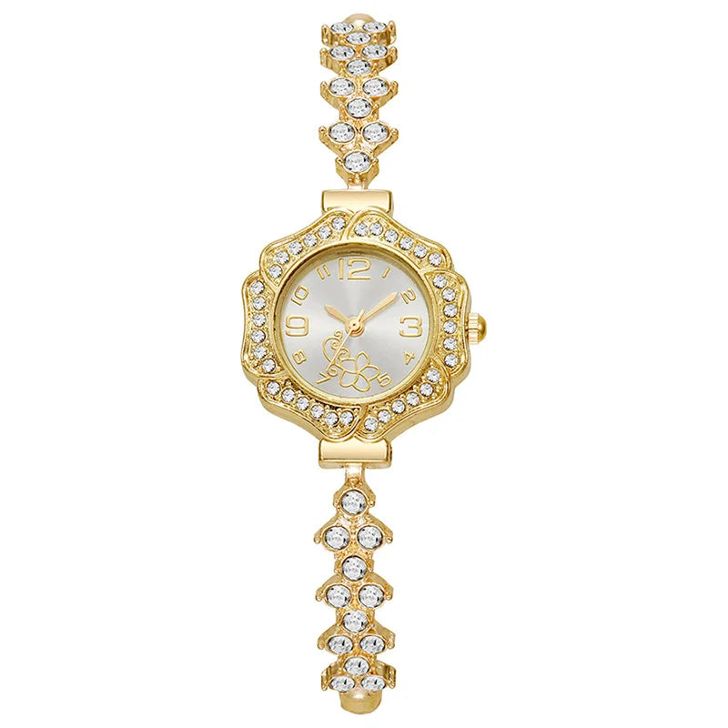 Luxury Women's Watches Elegant Luxury Gold Watch for Women Quartz Waterproof Wristwatches Ladies Relojes Para Mujer