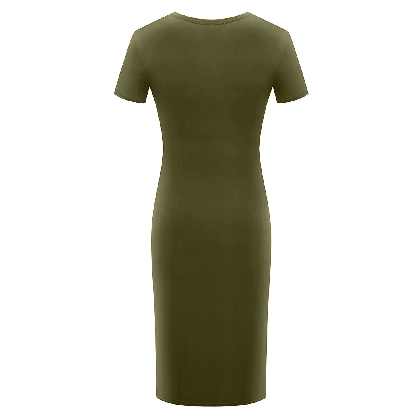 Summer Dress High Stretch Tank Robe Solid Short Sleeve Casual Slim Long Pencil Dress Women Sexy Maxi Dress Elegant Thin Vestido