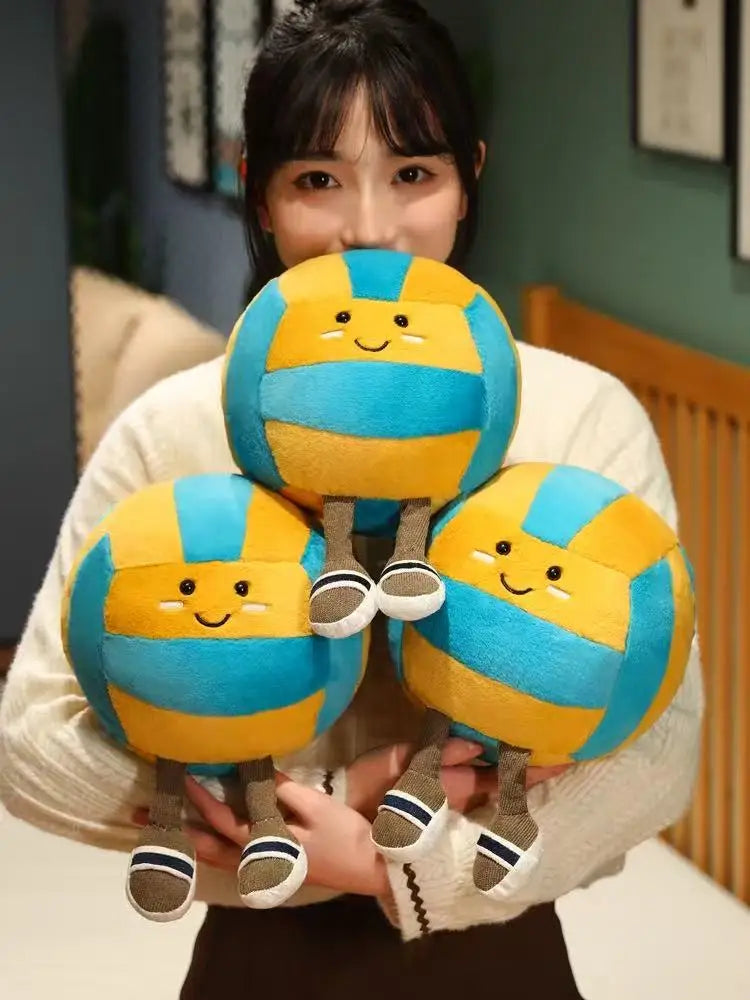 Jellycat バレーボール人形ぬいぐるみハンドメイド人形漫画アニメかわいい枕クッションホーム子供の誕生日プレゼント人形