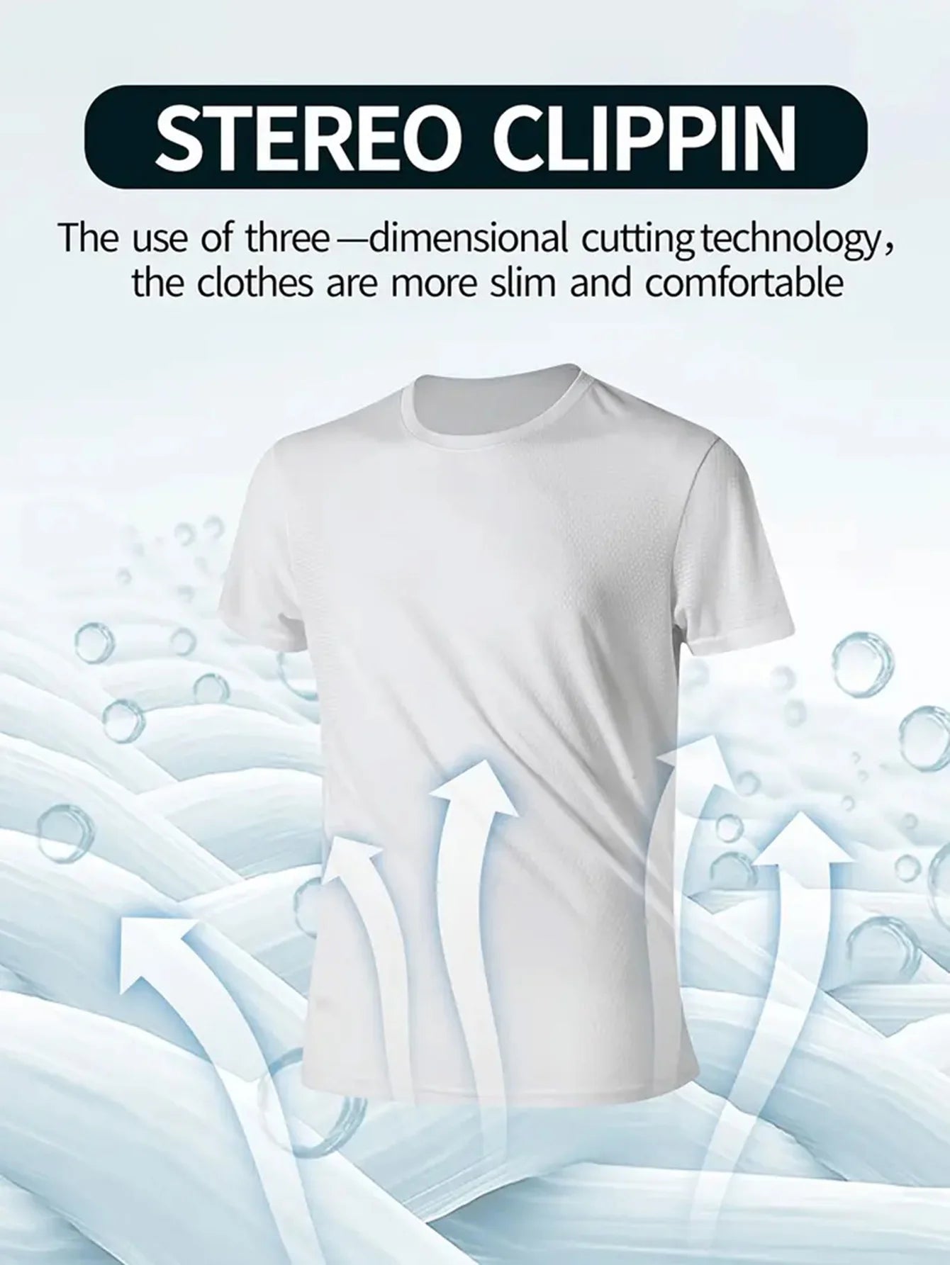 Round Neck T-Shirt 4-Pack White Ultra-Light Men's Quick Drying Breathable Sweat-Absorbent Shirt Suitable for Fitness Gym and Run