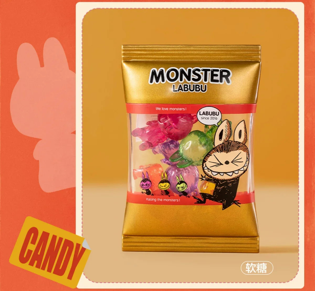 POP MART Labubu The Monsters Candy Series Blind Box Toys Guess Bag Mystery Box Mistery Caixa Action Figure Surpresa Cute Model
